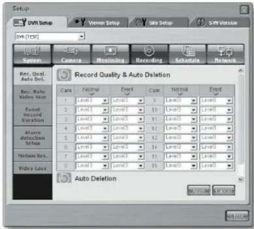 Hanwha SHR-5160 - - Recording - 1
