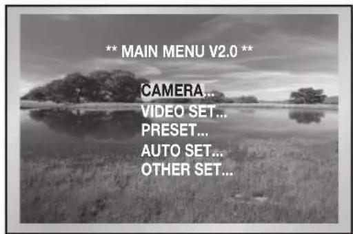 Hanwha SHR-5160 - CAMERA MENU SETUP - 4