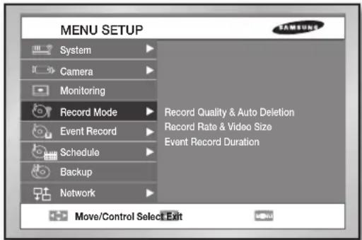 Hanwha SHR-5160 - RECORD MODE - 1