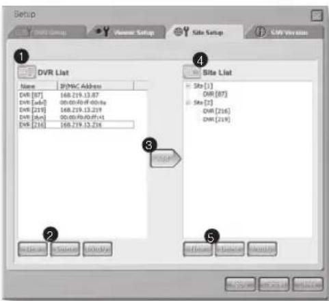 Hanwha SHR-5160 - Site Setup - 2