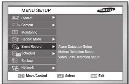 Hanwha SHR-5160 - EVENT RECORD MODE - 1