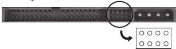 Hanwha SHR-5160 - Setting the jumper - 1