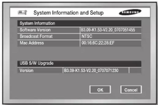 Hanwha SHR-5160 - System Information and Setup - 1