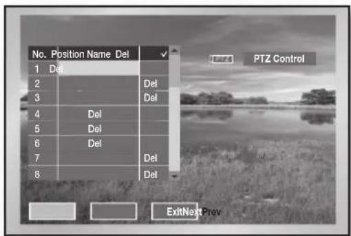 Hanwha SHR-5160 - To set a preset - 3