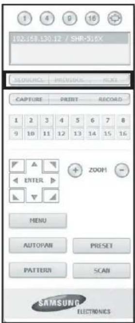 Hanwha SHR-5160 - CHANGING THE LIVE SCREEN MODE - 1
