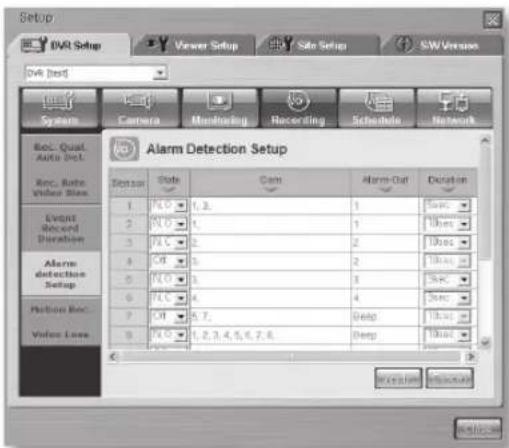 Hanwha SHR-5160 - - Event Record Duration - 2