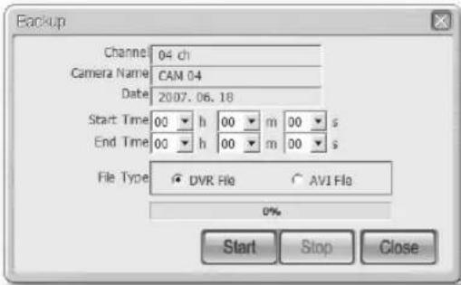 Hanwha SHR-5160 - Video Save button - 1