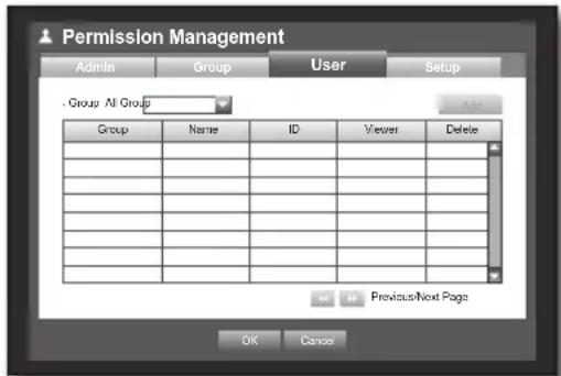Hanwha SRD-470D - Setting the User - 1