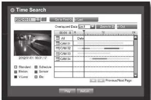 Hanwha SRD-470D - Time Search - 1