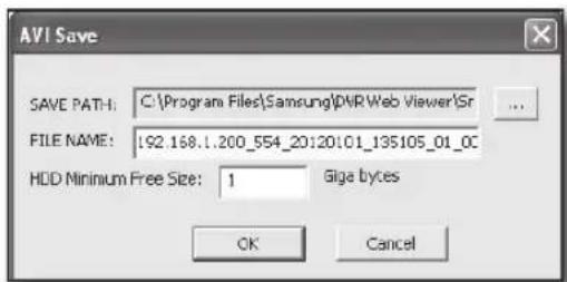 Hanwha SRD-470D - Saving the Live Screen on the PC - 5