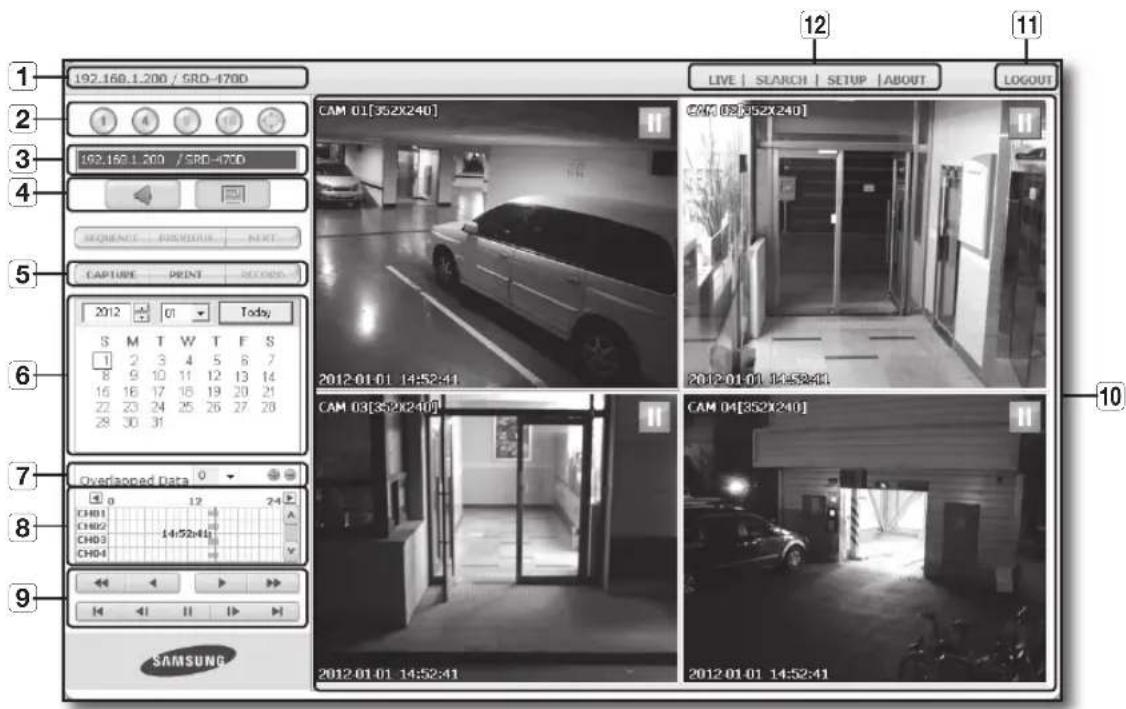 Hanwha SRD-470D - web viewer - 4