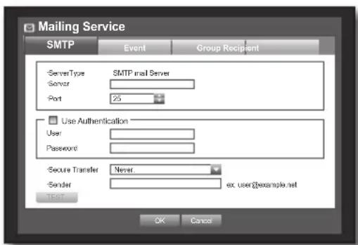 Hanwha SRD-470D - SMTP Setting - 1