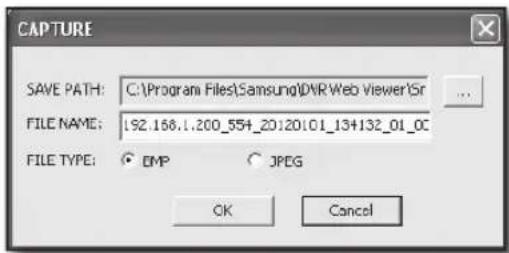 Hanwha SRD-470D - Saving the Live Screen on the PC - 2