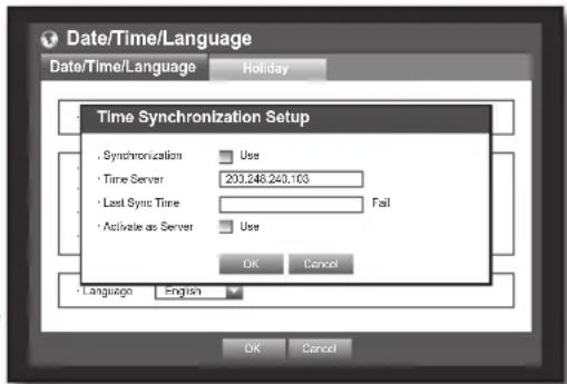 Hanwha SRD-470D - Setting the Date/Time/Language - 4