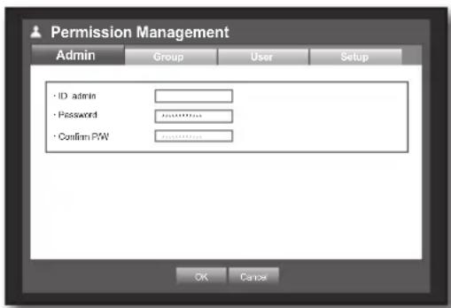 Hanwha SRD-470D - Setting the Administrator - 2