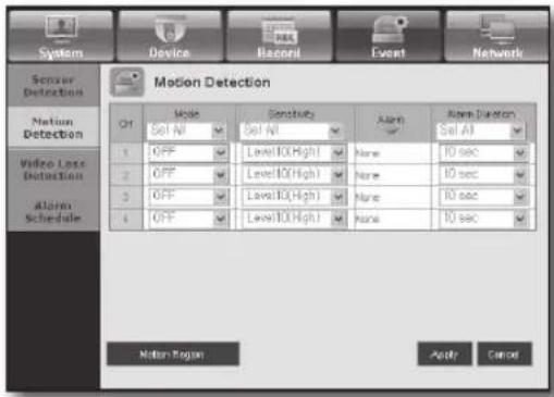 Hanwha SRD-470D - Motion Detection - 1