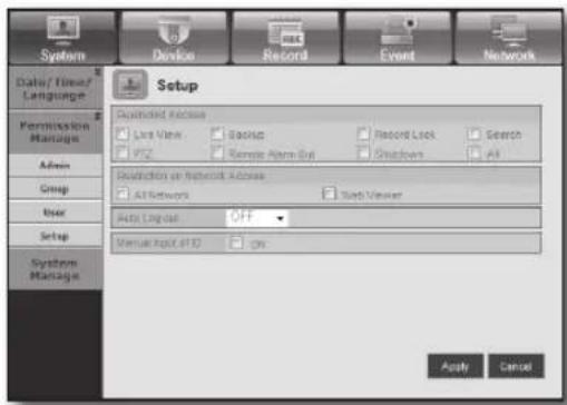 Hanwha SRD-470D - - Setup - 1
