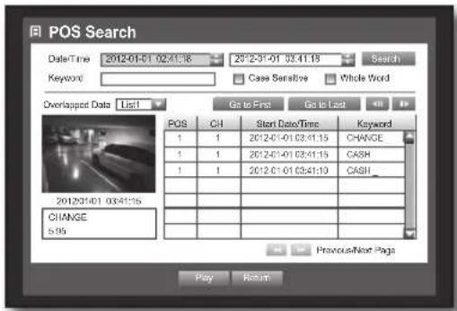 Hanwha SRD-470D - POS Search - 1