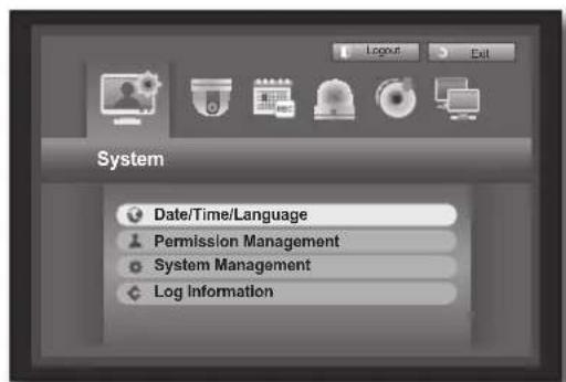 Hanwha SRD-470D - Setting the Date/Time/Language - 2