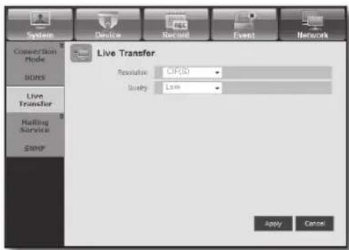 Hanwha SRD-470D - • Live Transfer - 1
