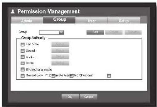 Hanwha SRD-470D - Setting the Group - 1