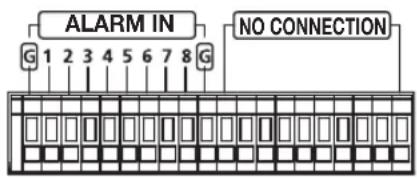Hanwha SRD-830D - CONNECTING THE ALARM INPUT/OUTPUT - 1