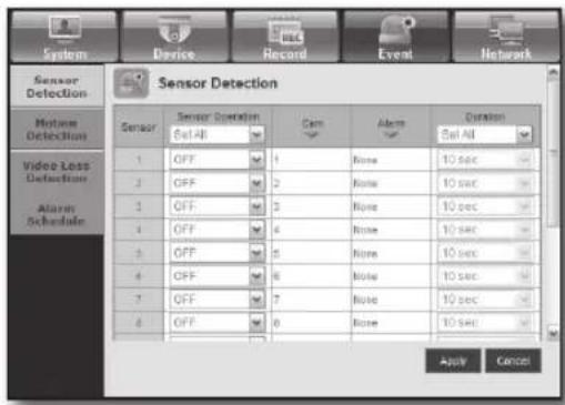 Hanwha SRD-830D - Sensor Detection - 1