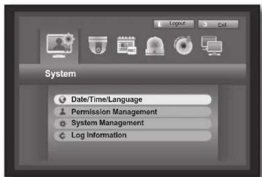 Hanwha SRD-830D - Setting the Date/Time/Language - 2