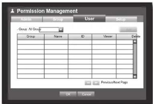 Hanwha SRD-830D - Setting the User - 1
