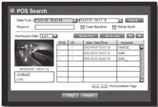 Hanwha SRD-830D - POS Search - 1