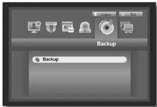 Hanwha SRD-830D - Setting the Backup - 1
