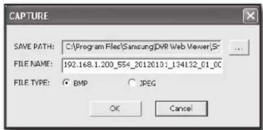 Hanwha SRD-830D - Saving the Live Screen on the PC - 2
