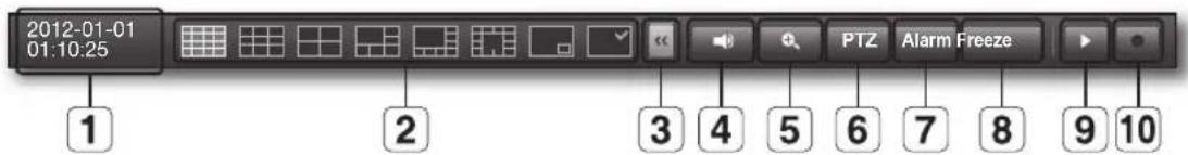 Hanwha SRD-830D - View the Launcher Menu - 3