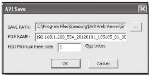 Hanwha SRD-830D - Saving the Live Screen on the PC - 5