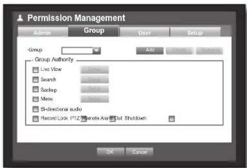 Hanwha SRD-830D - Setting the Group - 1
