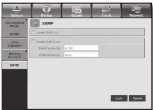 Hanwha SRD-830D - SNMP - 1