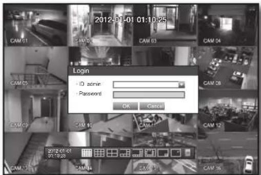 Hanwha SRD-830D - Login - 2