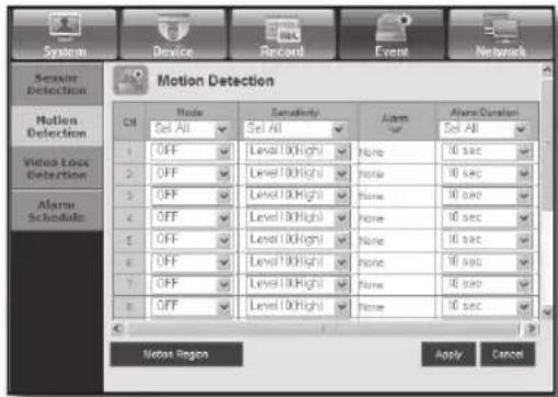 Hanwha SRD-830D - Motion Detection - 1