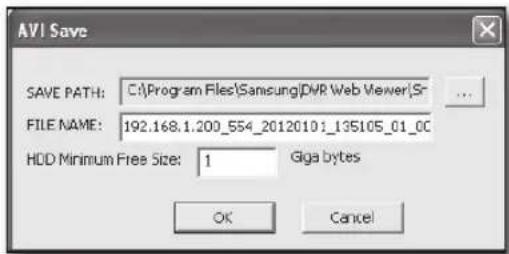 Hanwha SRD-830D - Saving the Live Screen on the PC - 5