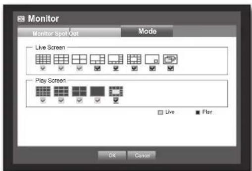 Hanwha SRD-830D - Setting the Screen Mode - 1