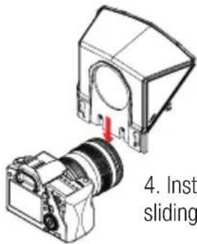 Ikan HS-Pompter - Installation Steps (DSLR or Mirrorless Camera) - 4