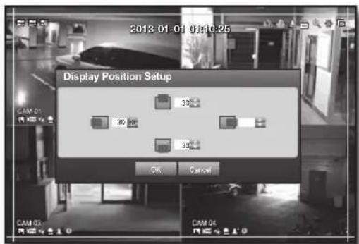 Hanwha SRD-443 - Setting Display position - 2