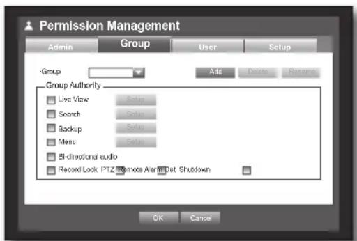Hanwha SRD-443 - Setting the Group - 1
