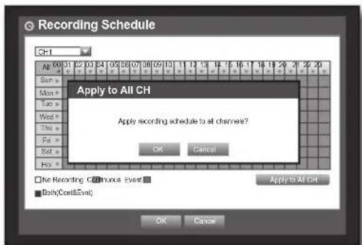 Hanwha SRD-443 - Recording Schedule - 3
