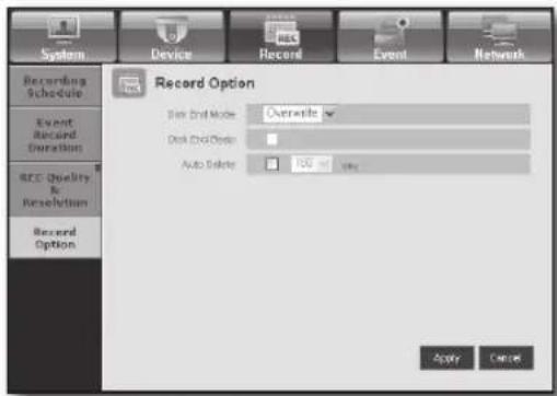 Hanwha SRD-443 - Record Option - 1