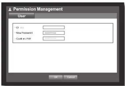 Hanwha SRD-443 - To change the user password - 1