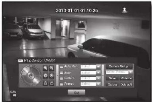 Hanwha SRD-443 - Using the PTZ camera - 2
