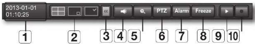 Hanwha SRD-443 - view the Launcher menu - 4