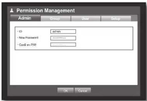 Hanwha SRD-443 - Setting the Administrator - 2