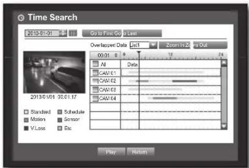 Hanwha SRD-443 - Time Search - 1